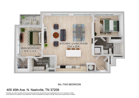 this is a 3d floor plan of a 2100 sq ft
